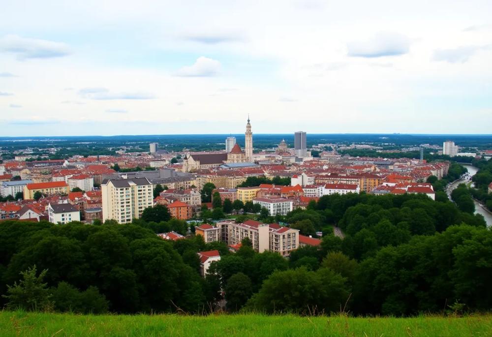 Kielce panorama