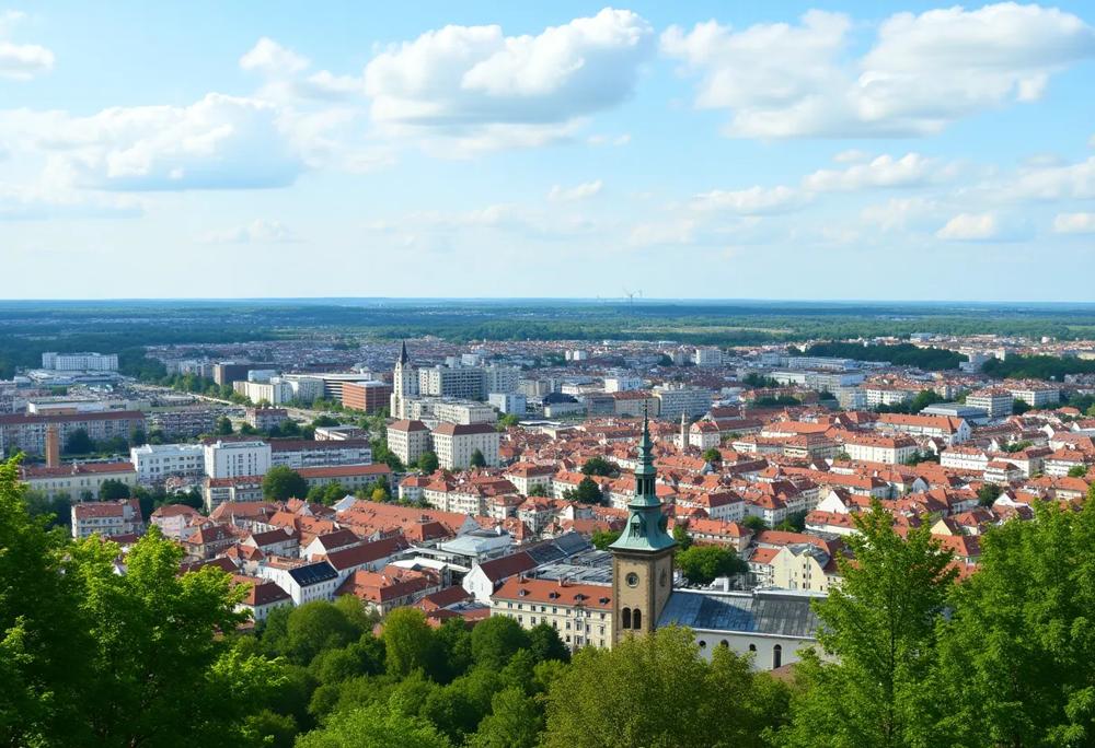 Kielce panorama