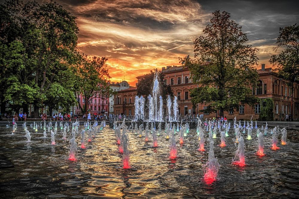 Lublin cityscape