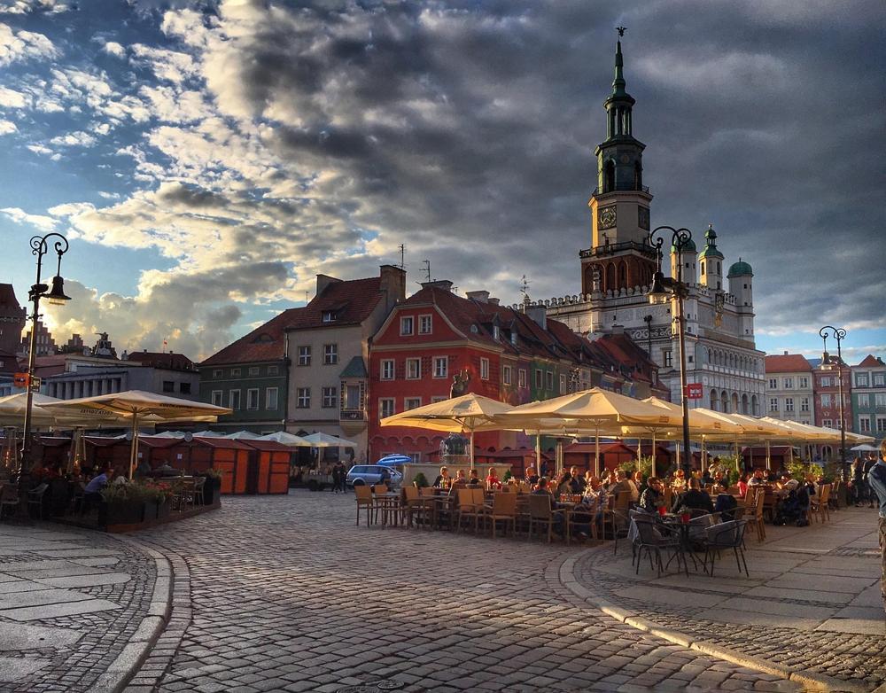 Poznan cityscape