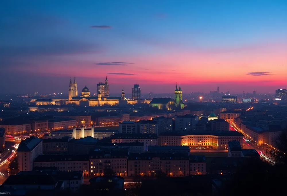Warsaw skyline