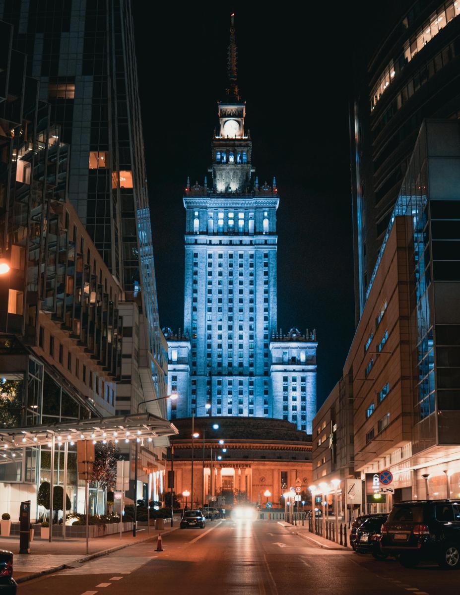 Warsaw skyline