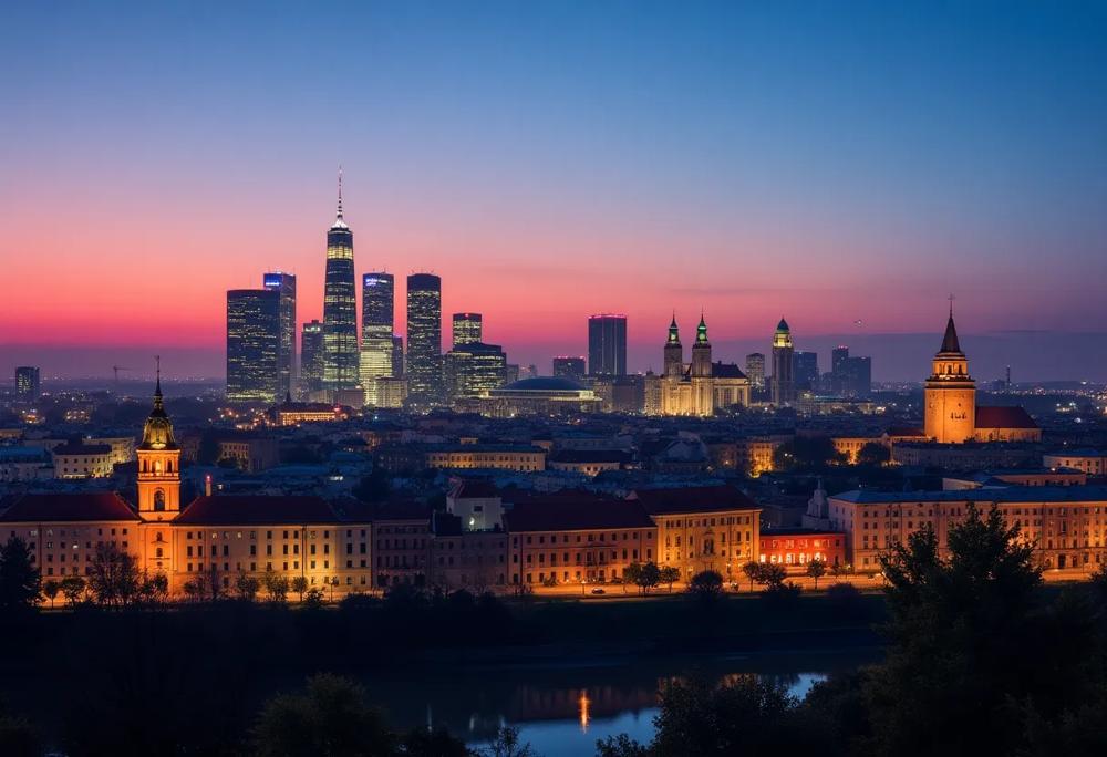 Warsaw skyline